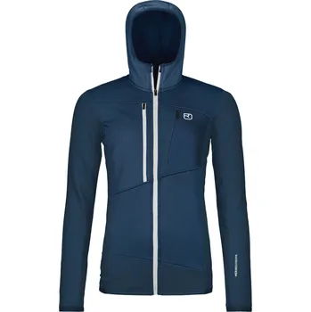 Skialpinistické vybavení Ortovox Fleece Grid Hoody Women's - deep ocean S
