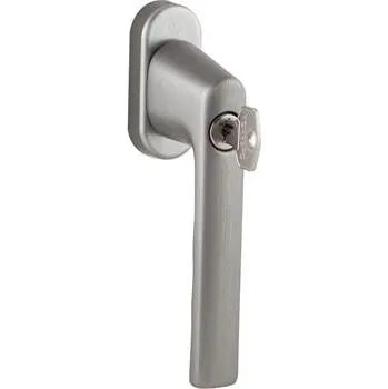 Okenní klika HOPPE okenní klika HAMBURG, zamykatelná, hliník nerez barva mat