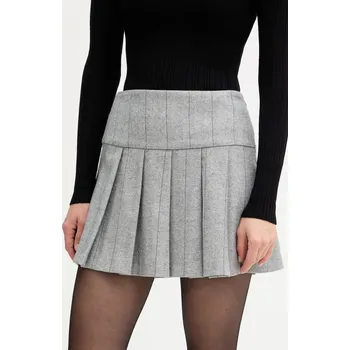 Dámská sukně Sukně s příměsí vlny MAX&Co. 2526106064200 šedá 09X, vel. 40