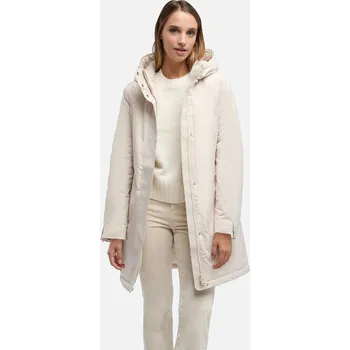 Dámská parka Krémová dámská parka Geox Spherica - Dámské GEOX krémová 3429172