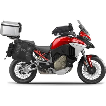 Zavazadlo na motocykl Kompletní sada sedlových brašen shad terra tr40 a hliníkového 37l topcase, včetně montážní sady shad ducati multistrada 1200 v4