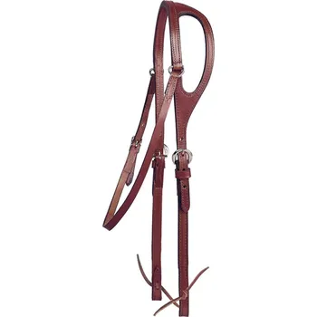 Lakota Uzdečka westernová jednouška Soft Line Lakota, hnědá