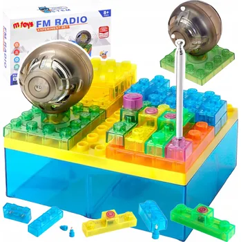 ostatní stavebnice EDUKAČNÍ SADA POSTAV SI RÁDIO STAVEBNICE MALÝ ELEKTRONIK FM AM STEM
