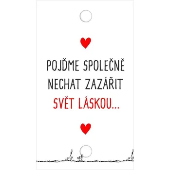 Svatební dekorace Kartička na prskavku 197