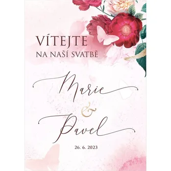 Svatební dekorace Vítací cedule 266