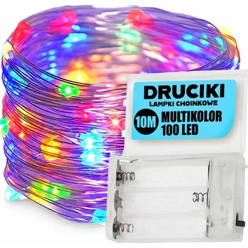 Vánoční dekorace Vánoční osvětlení na stromeček MAXSELL pro vnitřní použití, 10 m, 51 - 100 světýlek