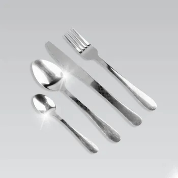 Příbor SADA PŘÍBORŮ PRO 6 OSOB 24 PRVKŮ LESK NEREZOVÁ OCEL