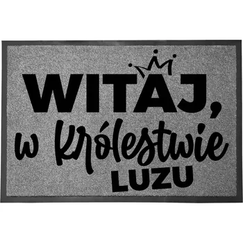 Hotová rohožka z plastu, PVC 60 x 40 cm