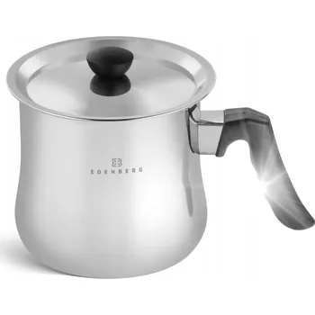 Hrnec EDENBERG HRNEC S PÍŠŤÁLKOU A VÍČKEM 1,5 L NEREZOVÁ OCEL