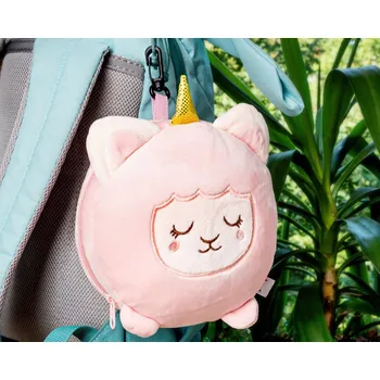 Obraz Polštář s maskou na oči - JEDNOROŽEC