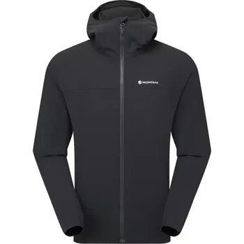 Pánská softshellová bunda Bunda Montane Tenacity Hoodie black XXL