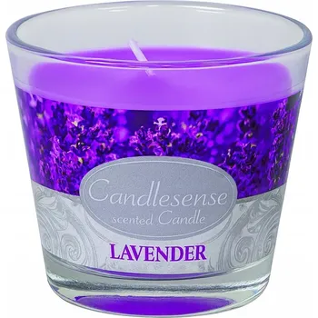 Svíčka Vonná svíčka Levandule Zniczplast 1 ks