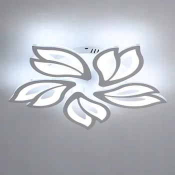 STROPNÍ SVÍTIDLO LUSTR STROPNÍ SVÍTIDLO BÍLÝ LED 6500K 65W