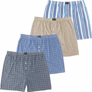 Trenýrky FANNIFEN Trenýrky s klasickou gumou PE-408B 4ks v balení Barva: Mix, Velikost: 3XL