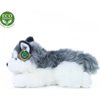 Dětské zboží Plyšový pes husky 32 cm ECO-FRIENDLY