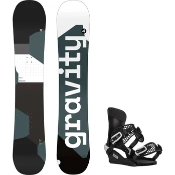 Snowboard Gravity snowboards Snowboard komplet Gravity Adventure 24/25 + vázání Gravity Drift Velikost: 159 cm, Velikost vázání: L