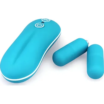 Sensual M14-2 Vibrační vajíčko, 20 vibračních, 2x AAA, modré