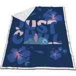 Deka Lilo a Stitch Just Chill 130x170cm