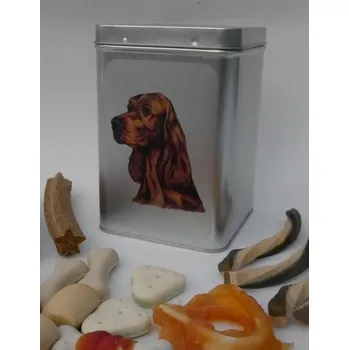 Chovatelství Irský setr - plechová dóza s pamlsky pro psy (30 pamlsků)