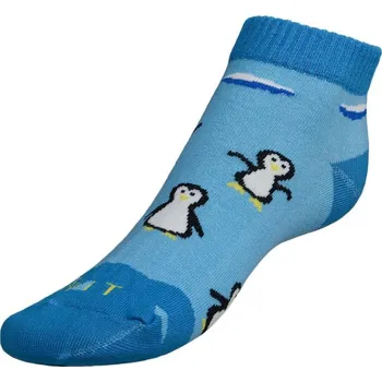 Dámské ponožky Ponožky nízké Tučňák Modrá BX1000945 - 35-38