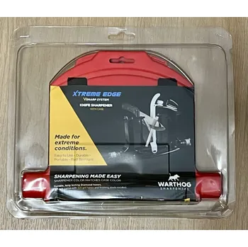 Kuchyňský nůž V-Sharp XE Red Combo - ostřič + pouzdro