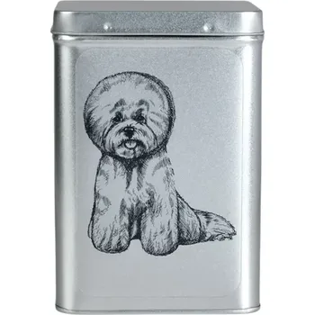 Dóza na potraviny Plechová dóza - bišonek (objem 1,5 l)