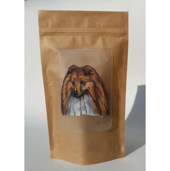 Termobox Zipový sáček - šeltie zlatobílá (objem 500 ml)