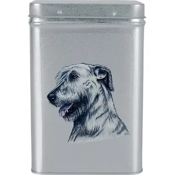 Dóza na potraviny Plechová dóza - irský vlkodav (objem 1,5 l)