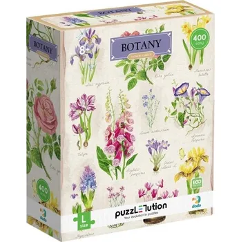 Puzzle Botany: Zahradní květiny 400 dílků