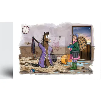 Pohlednice ‘You’re late’ od Emily Cole