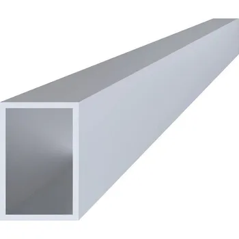 Plot uzavřený profil, přírodní hliník bez povrchové úpravy - hliníkový obdélníkový jekl 40 x 20 x 1,1 mm, délka 6 m, materiál EN AW-6060 T66, cena za kus