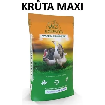 Krmivo pro hospodářské zvíře ENERGYS Krůta MAXI 25kg pro konec výkrmu krůt - doprava zdarma od 2 000 Kč
