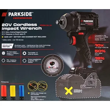 PARKSIDE PERFORMANCE PPDSSA 20-Li A1