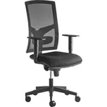 ALBA Kancelářská židle MICAELA - látka, síťovina, černá 231169608