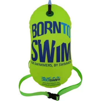 Vodní sport Born To Swim Plavecká bóje BTS LIGHT zelená