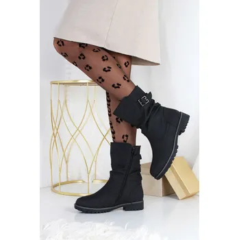 Dámské kozačky Listar Dámské matné nízké kozačky GY54D-1B Velikost: 41