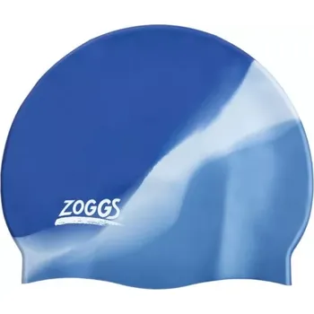 Plavecká čepice Zoggs Plavecká čepice - SILICONE CAP MULTI COLOUR Stříbrná / modrá