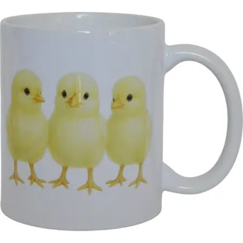 Keramický hrnek Kuřátka 320ml - doprava zdarma od 2 000 Kč