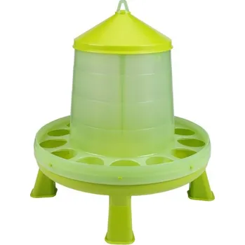 krmítko pro hospodářská zvířata KERBL tubusové krmítko pro kuřata, drůbež s nožičkami 8kg