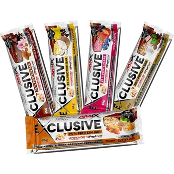 AMIX NUTRITION Amix Exclusive protein bar - 85 g Příchuť: White Chocolate - Coconut