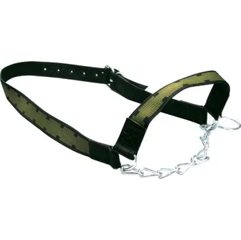 Ohlávka stahovací s řetízkem HARD - doprava zdarma od 2 000 Kč