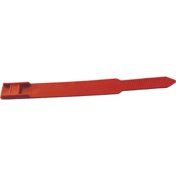 Značení hospodářského zvířete Páska na nohy krav KLASIK plastová červená - doprava zdarma od 2 000 Kč