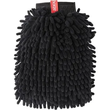 Čištění pro koně HORZE Microfibre čistící rukavice na koně černá - doprava zdarma od 2 000 Kč