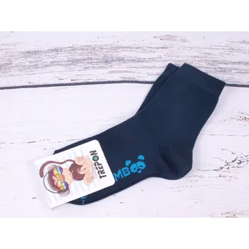 Dětské ponožky TREPON BOBIK bambusové tm. modré velikosti ponožek: 26-27 ( EUR vel. 39-41)