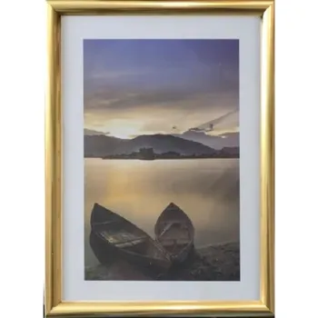 Rám na obraz Bondecor Fotorám FAST - zlatý Velikost: 10x15