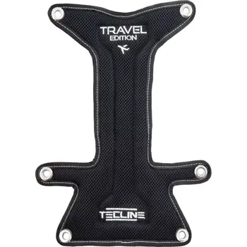 Tecline Zádové polstrování s kapsou na bójku černá/bílá