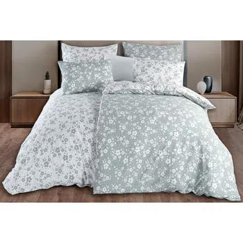 Povlečení Bavlněné povlečení s kytičkami Minty