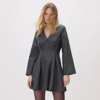 Dámské šaty Reserved - Flitrové šaty - vícebarevná - 199HU-MLC - 199HU-MLC-M