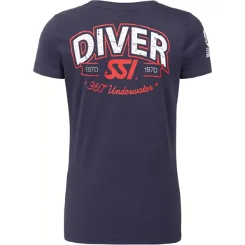 Dámské tričko SSI Dámské triko T- ROUND NECK DIVER M