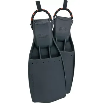 Vodní sport Tecline Pryžové ploutve PowerJet Soft, s SS pružinovými popruhy XL